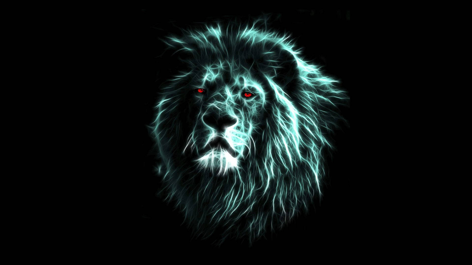 Cool Digital Art Of 3d Lion Wallpaper