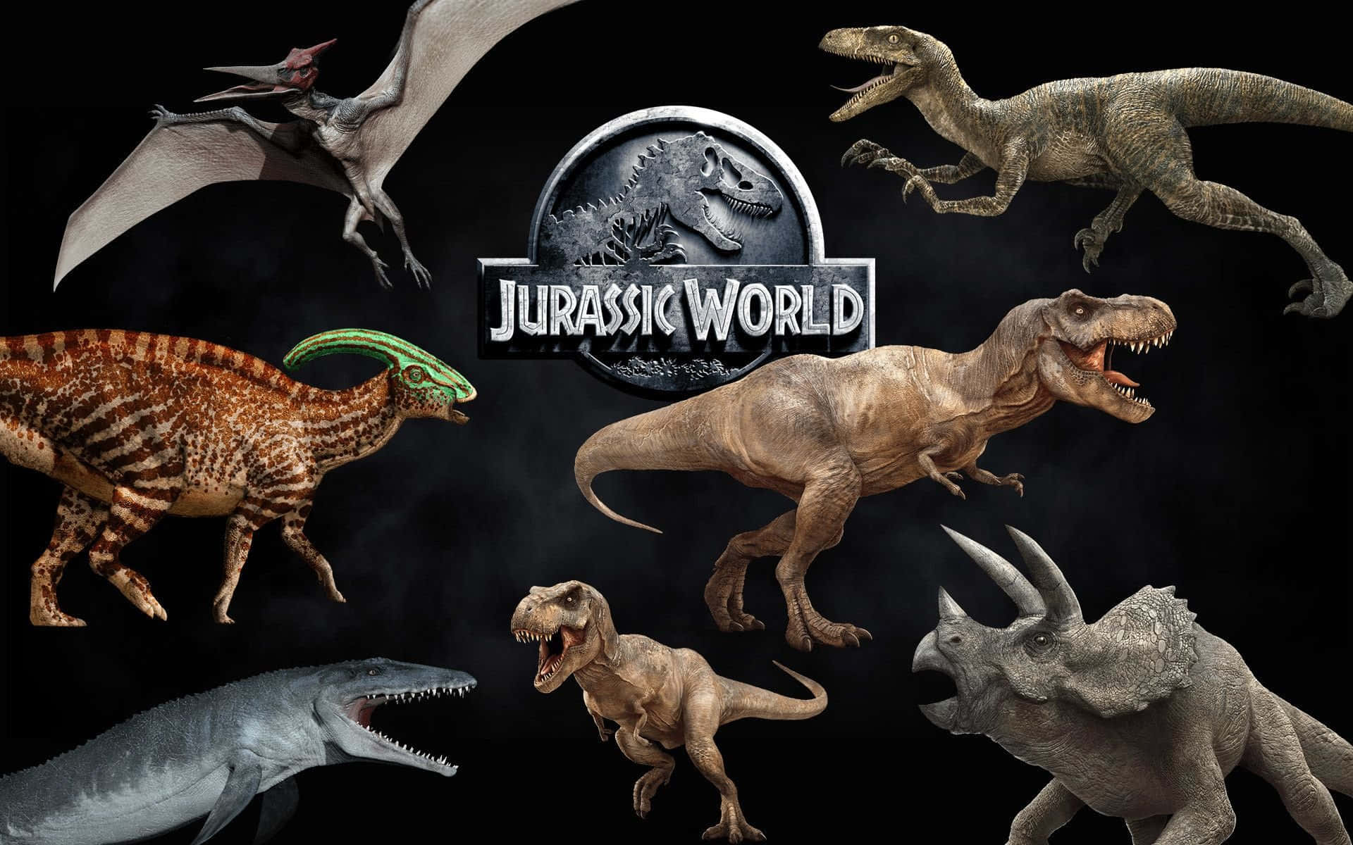 Explore the Wild with a Cool Dinosaur Wallpaper