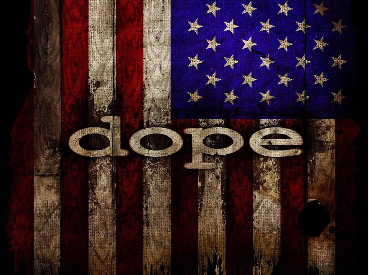 Cool Dope American Flag Background