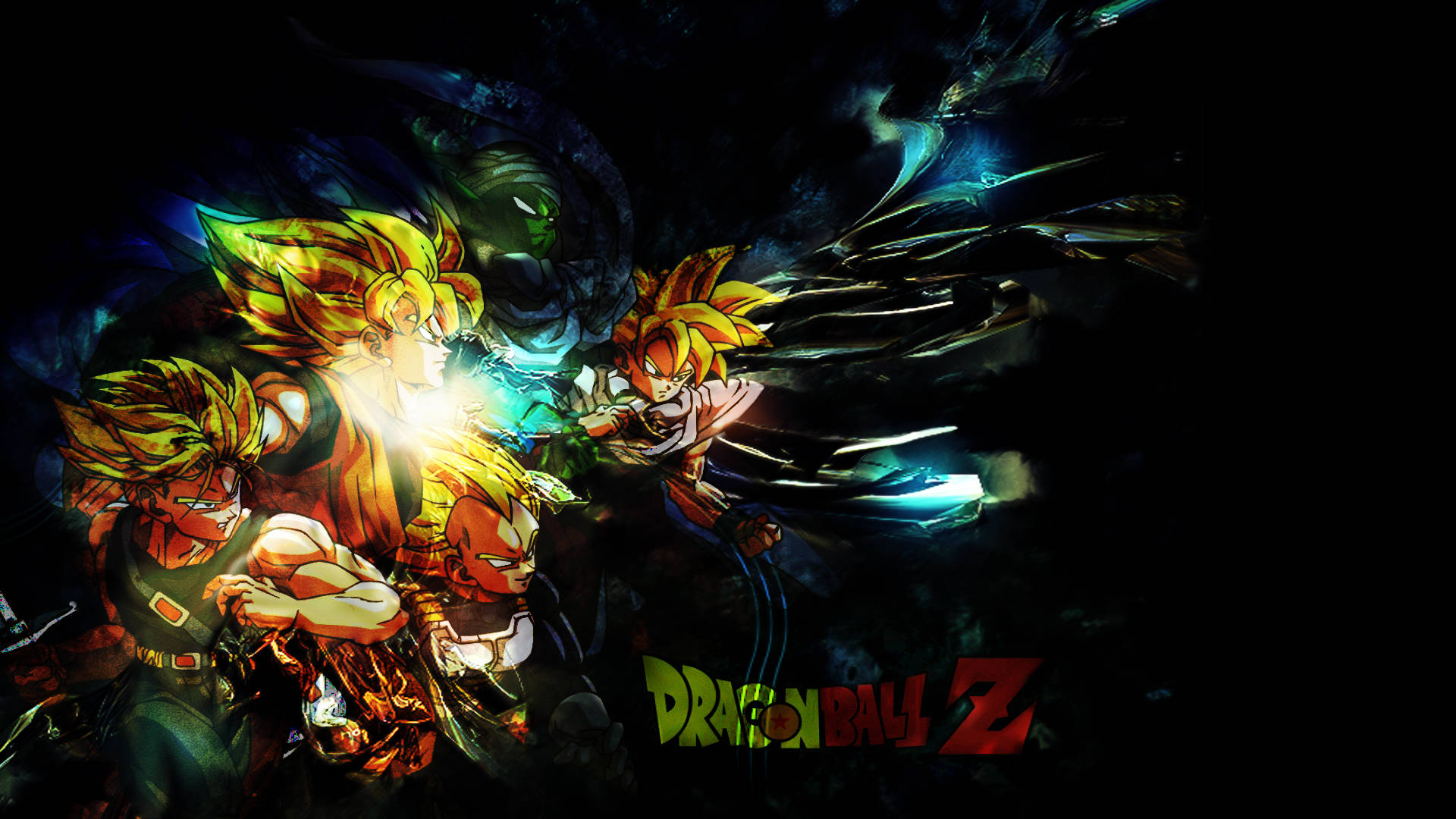 Dragonball Z Oscuro Y Genial Fondo de pantalla