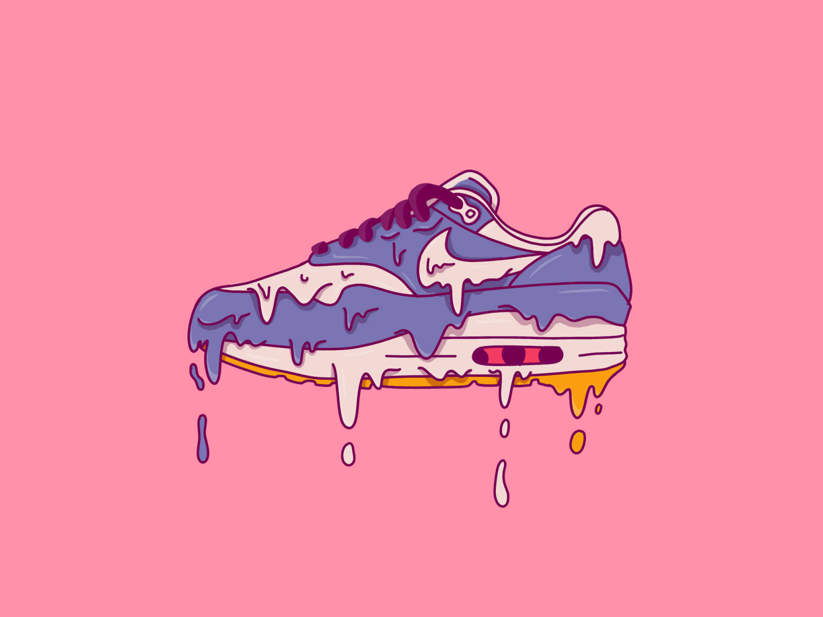 Cool Drip Melting Sneaker