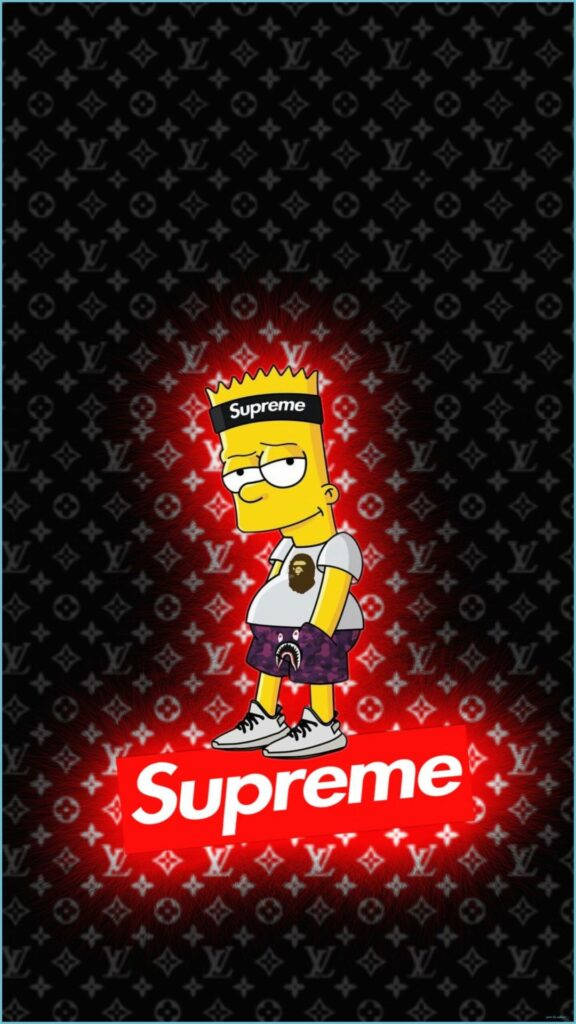 Cool Drip Simpsons Background