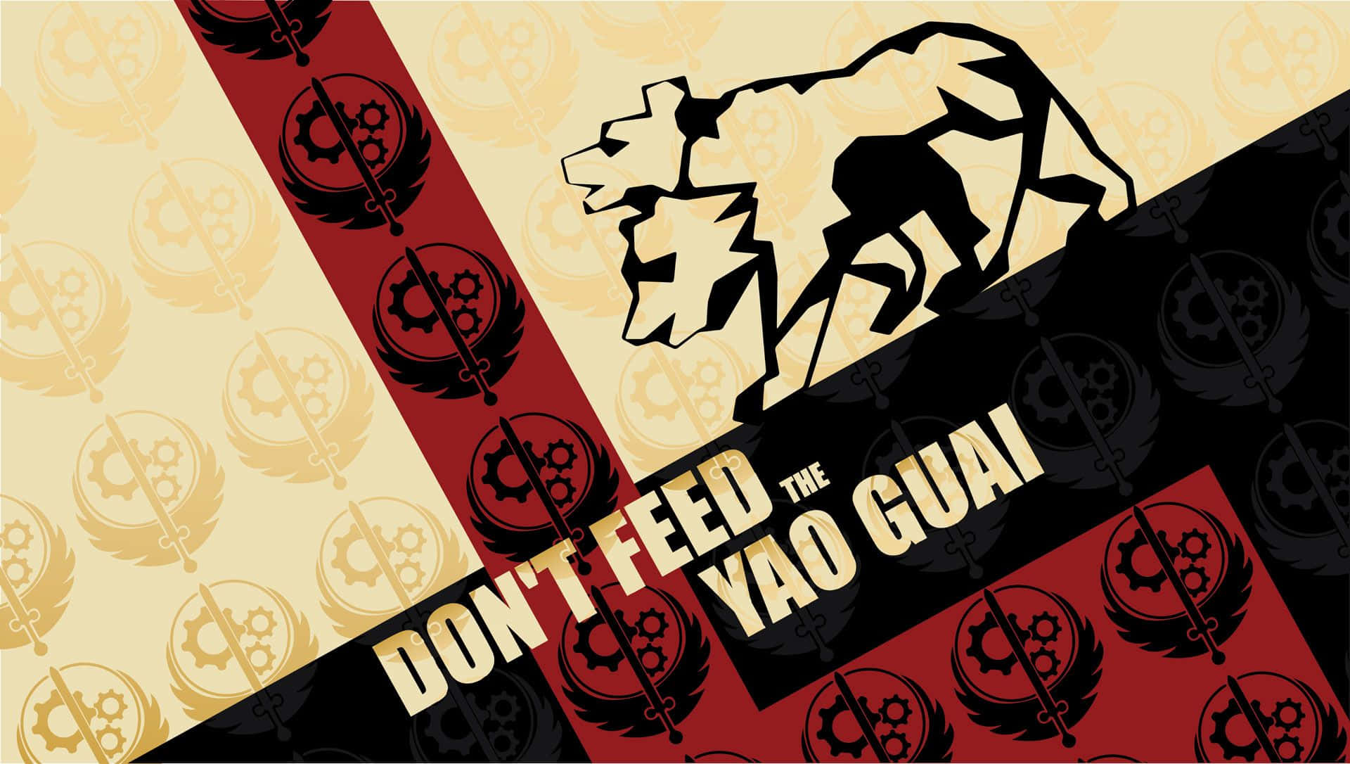 Don't Feed The Vao Guan Poster Wallpaper