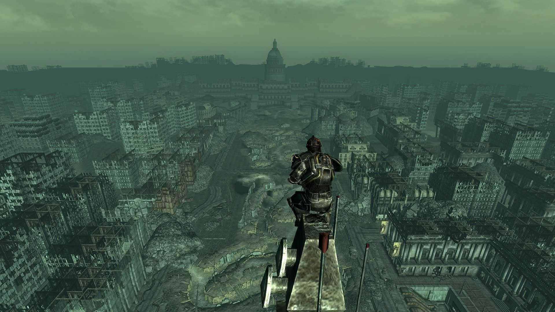 Explorael Mundo Post-apocalíptico Del Genial Fallout Fondo de pantalla