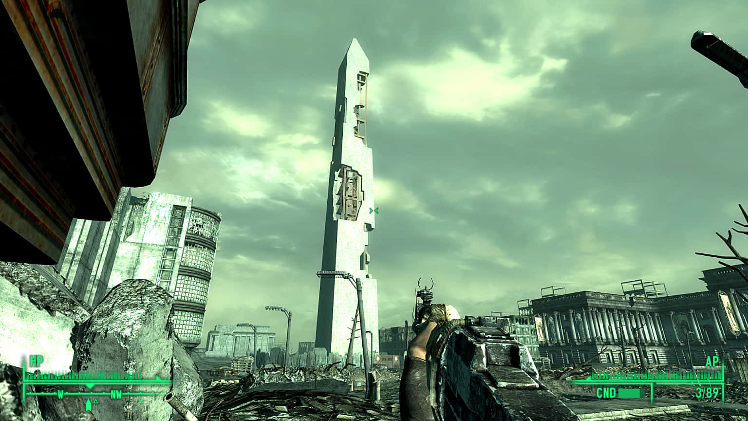 Fallout3 - Capturas De Tela. Papel de Parede