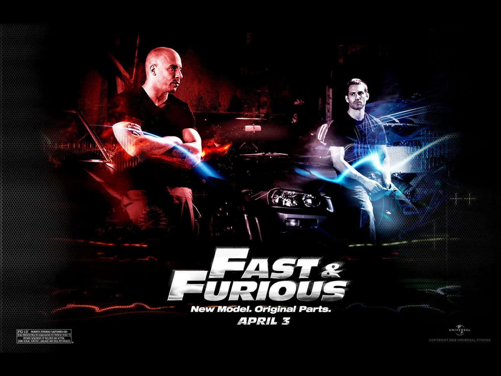 Coolfast And Furious Vin Und Paul Wallpaper
