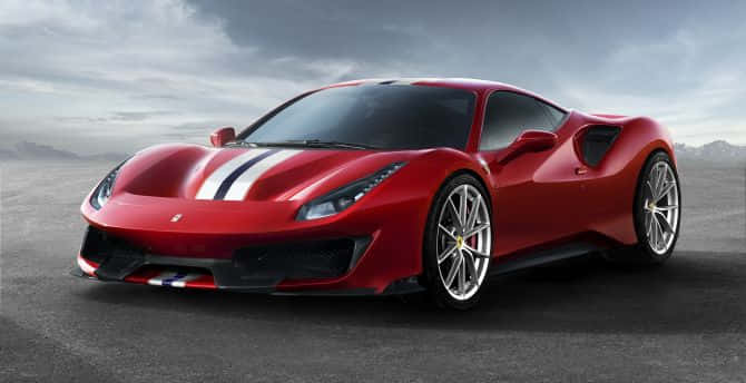 Føl kraften i en cool Ferrari Wallpaper