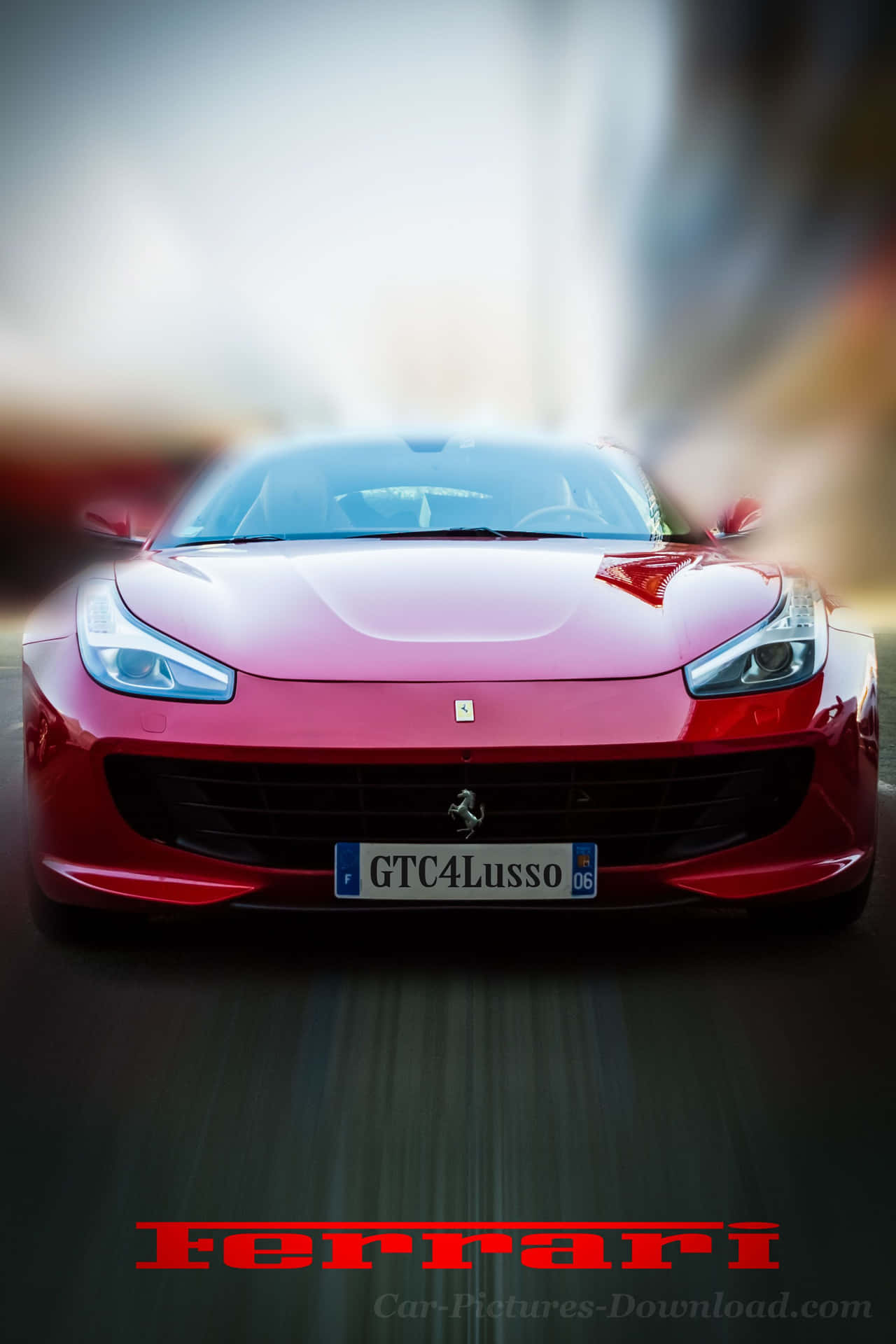 Den elegante stil og kraft i Cool Ferrari-biler. Wallpaper
