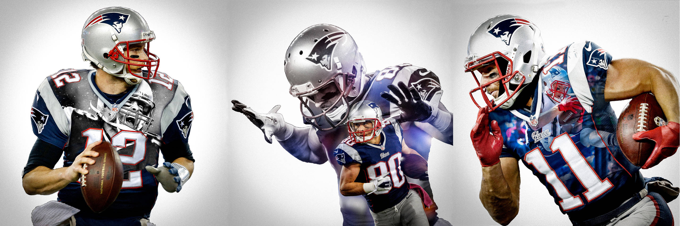 Cool Football Players With Silver Headgear Wallpaper
