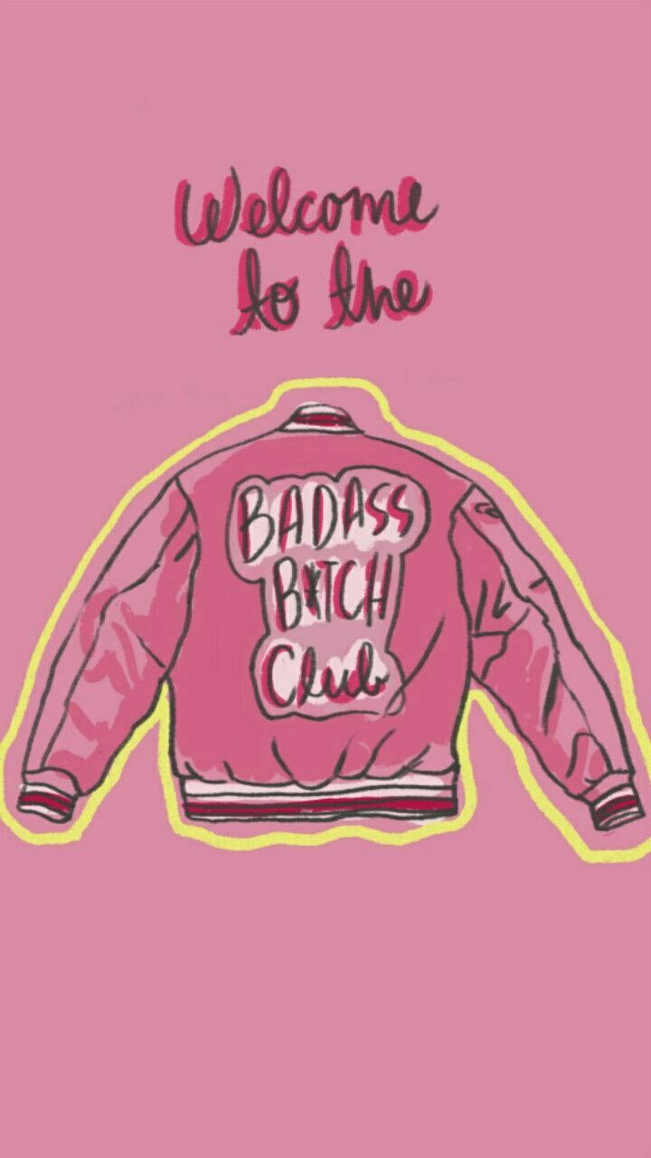 Cool For Girls Pink Jacket Wallpaper