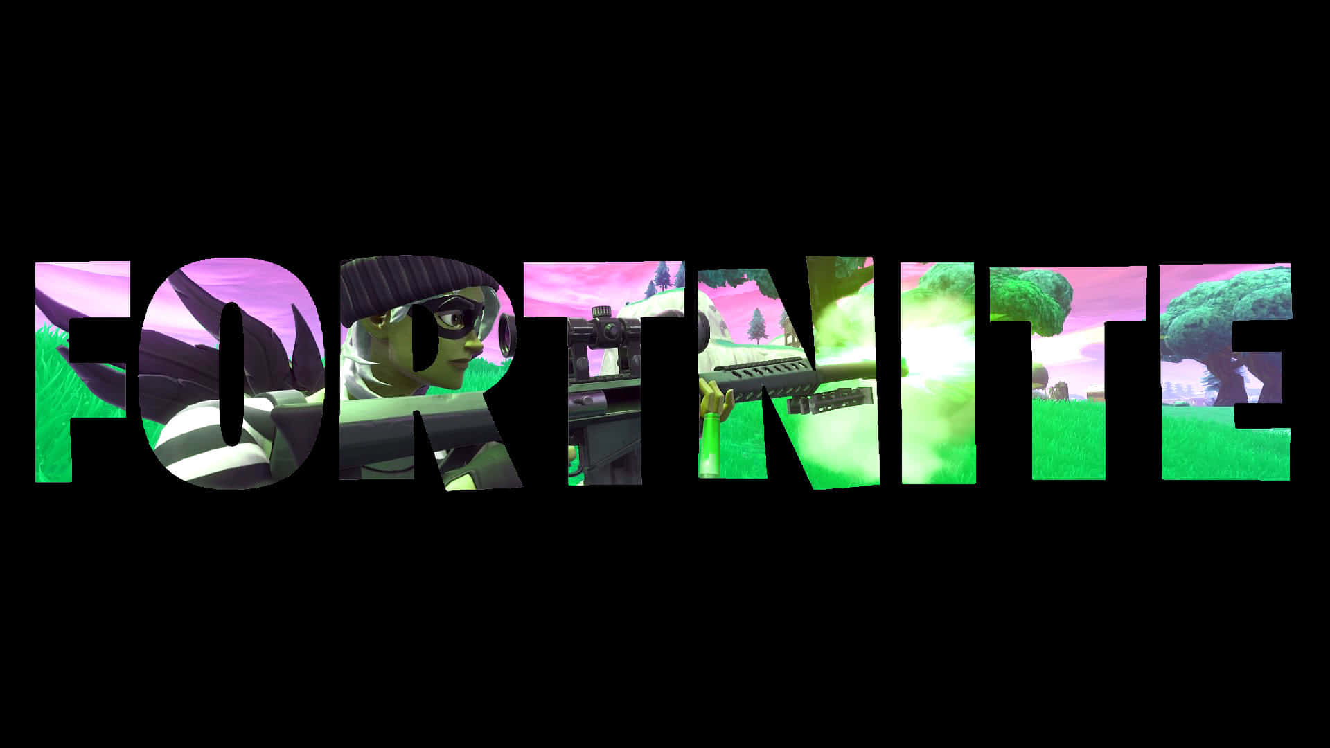 Juegade Manera Épica Con Este Genial Logotipo De Fortnite Fondo de pantalla