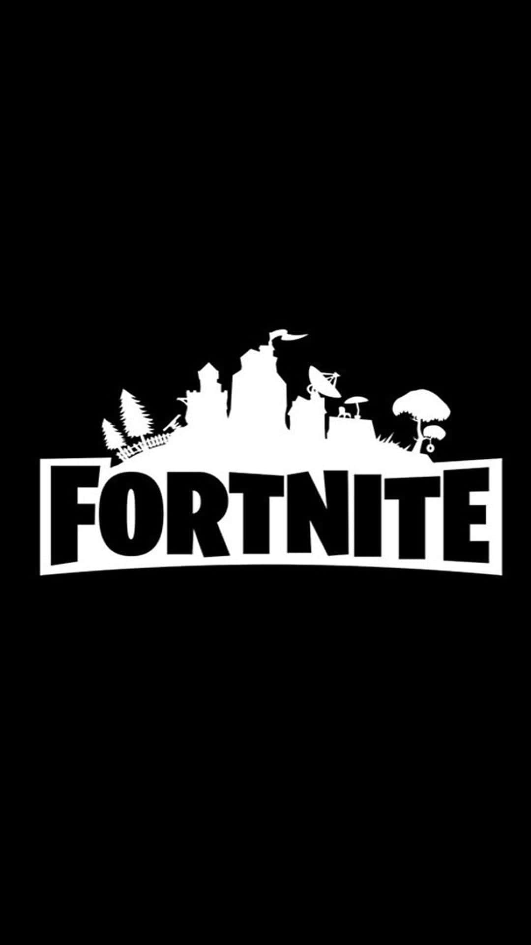 Piece Of The Map Cool Fortnite Logo Wallpaper