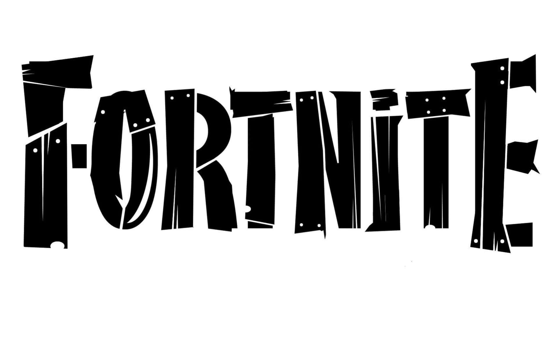 Get creative with your Fortnite gaming experience with this cool logo! Wallpaper