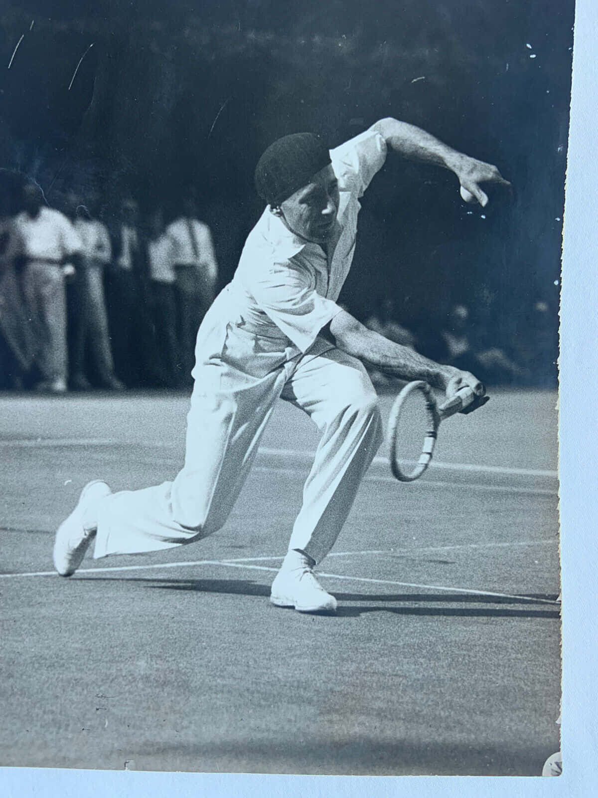 Coolafranska Tennisspelaren Jean Borotra Wallpaper