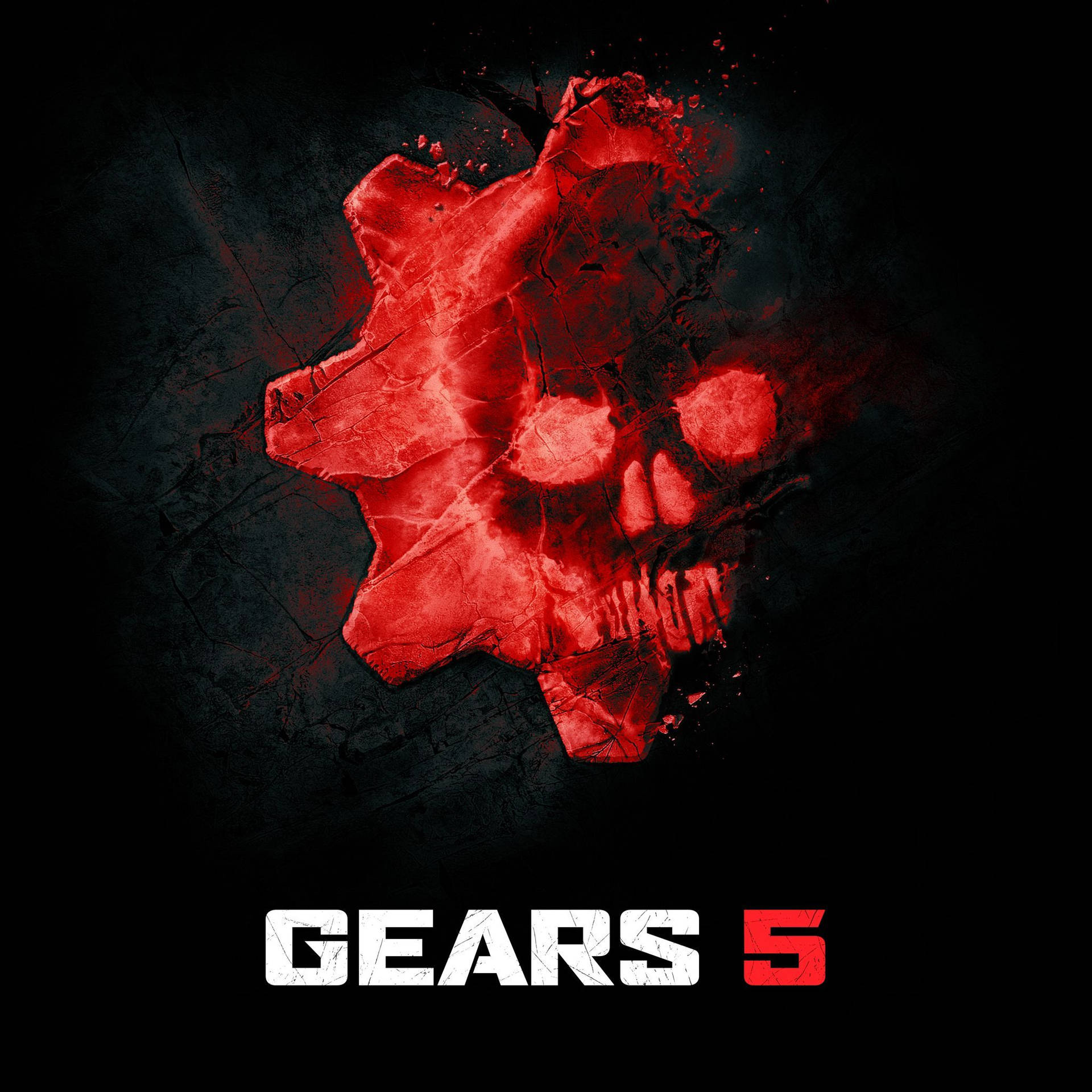 Cool Gears Of War 5 Red Gear Wallpaper