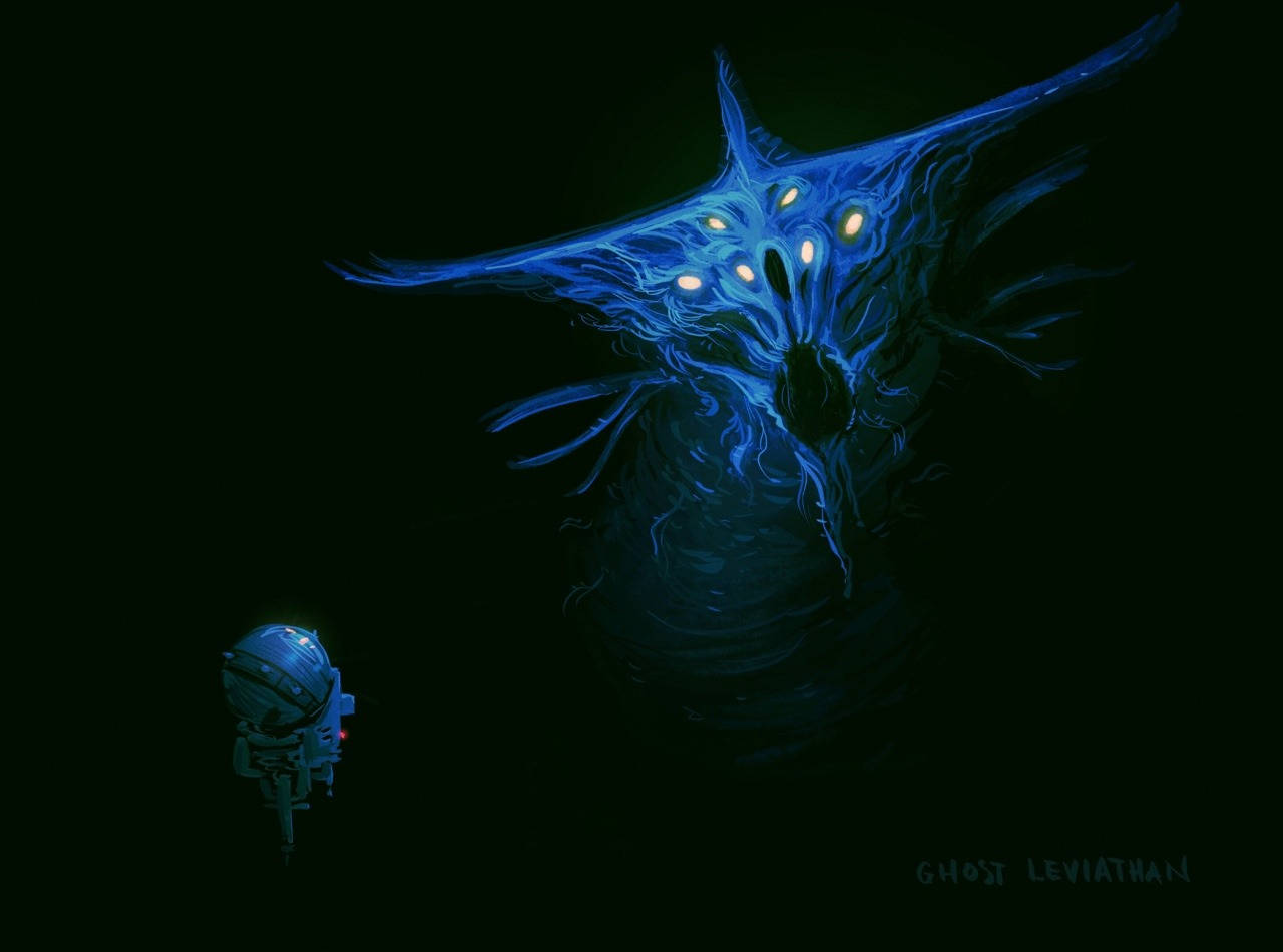 Cool Ghost Leviathan Art
