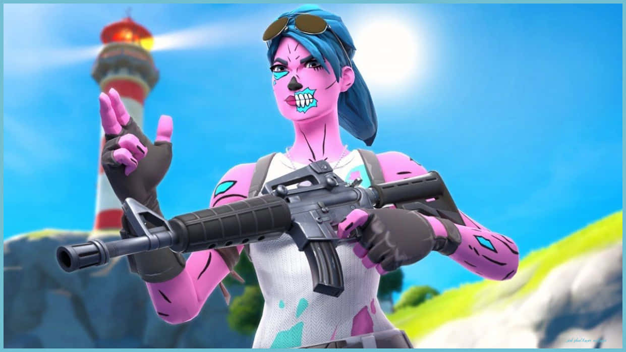 "Be cool and express your personality with the iconic Cool Ghoul Trooper!" Wallpaper