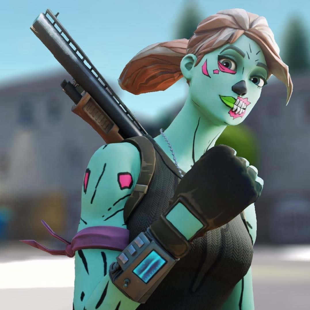Protect yourself with the Cool Ghoul Trooper skin Wallpaper