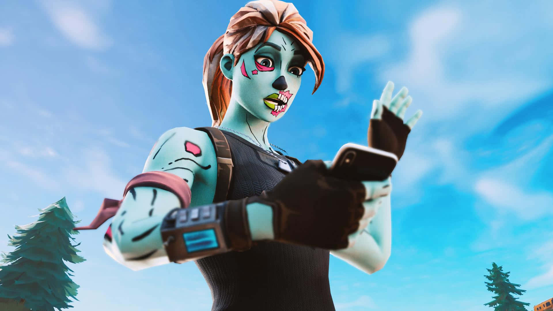 "The Cool Ghoul Trooper Is Ready for Battle!" Wallpaper