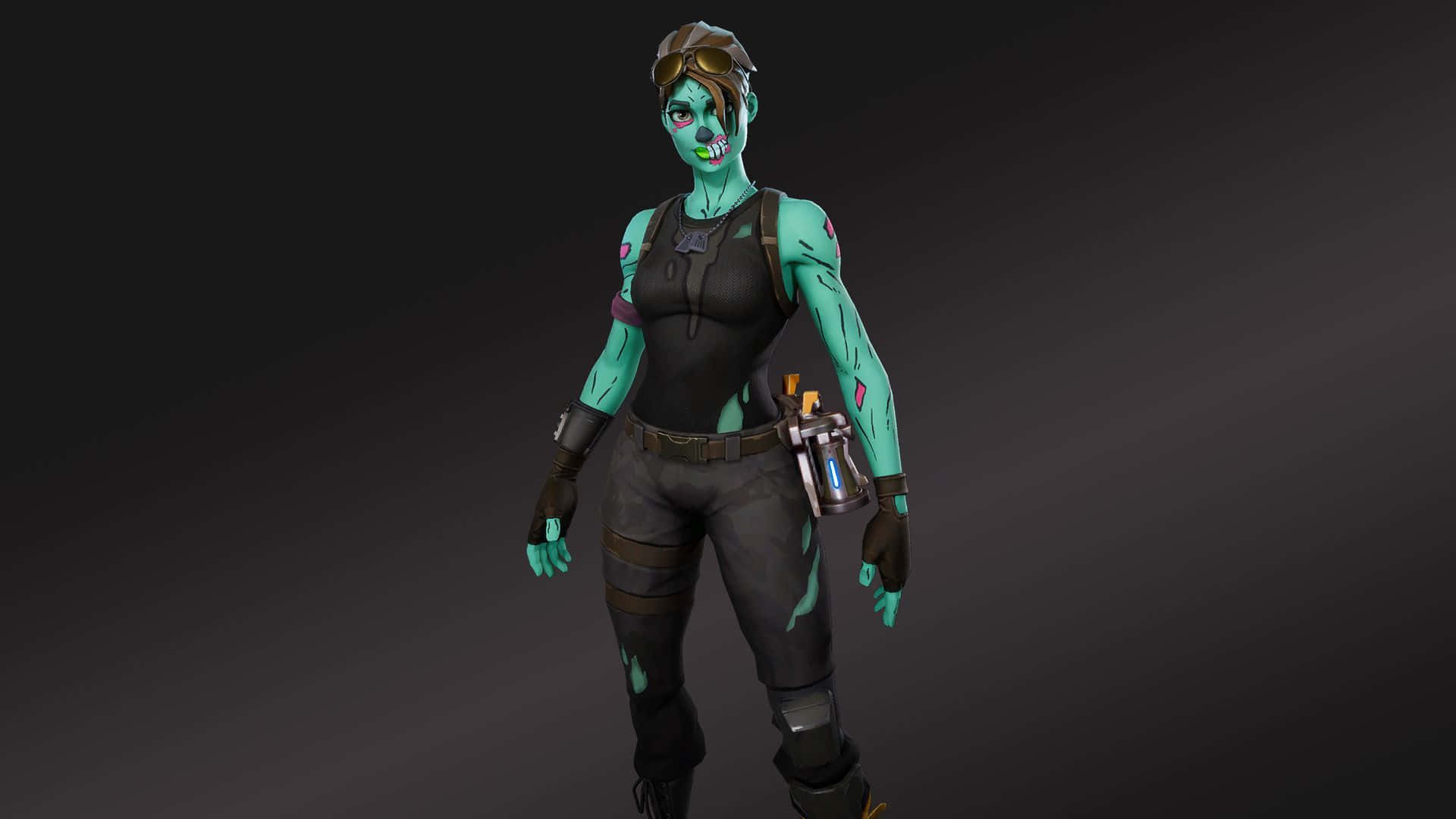 Show your love for the popular video game ‘Fortnite’ with a cool Ghoul Trooper wallpaper on your phone Wallpaper