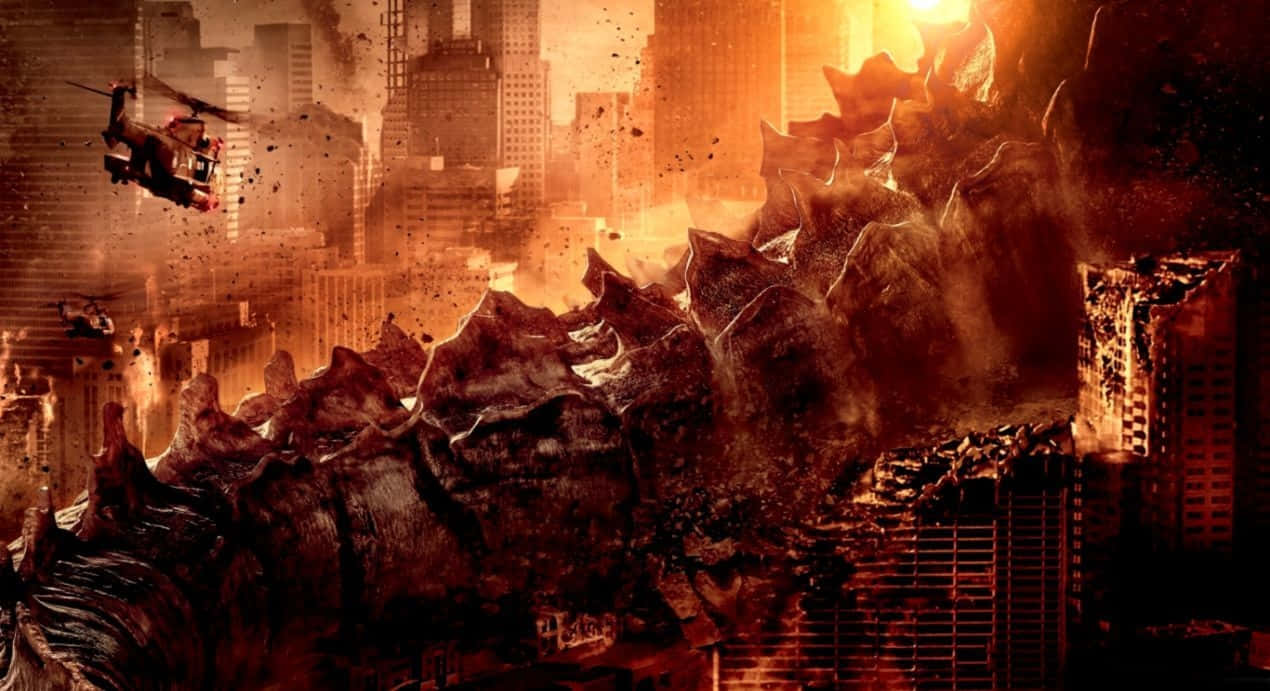 Increíblepelea De Godzilla Fondo de pantalla