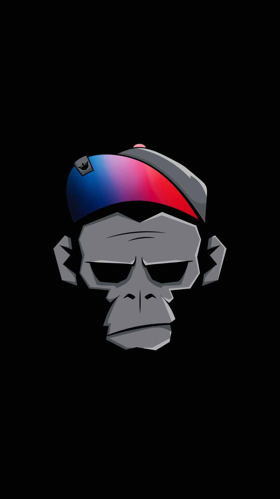 Cool Gorilla Iphone Art Wallpaper