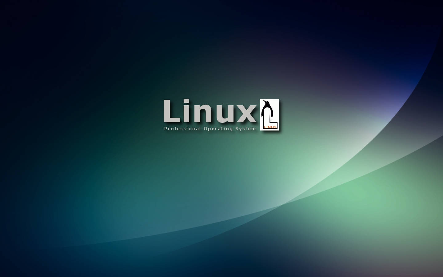 Cool Gradient Linux Logo