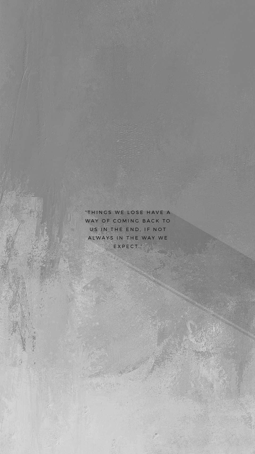A Black And White Photo Of A Man With A Quote Wallpaper