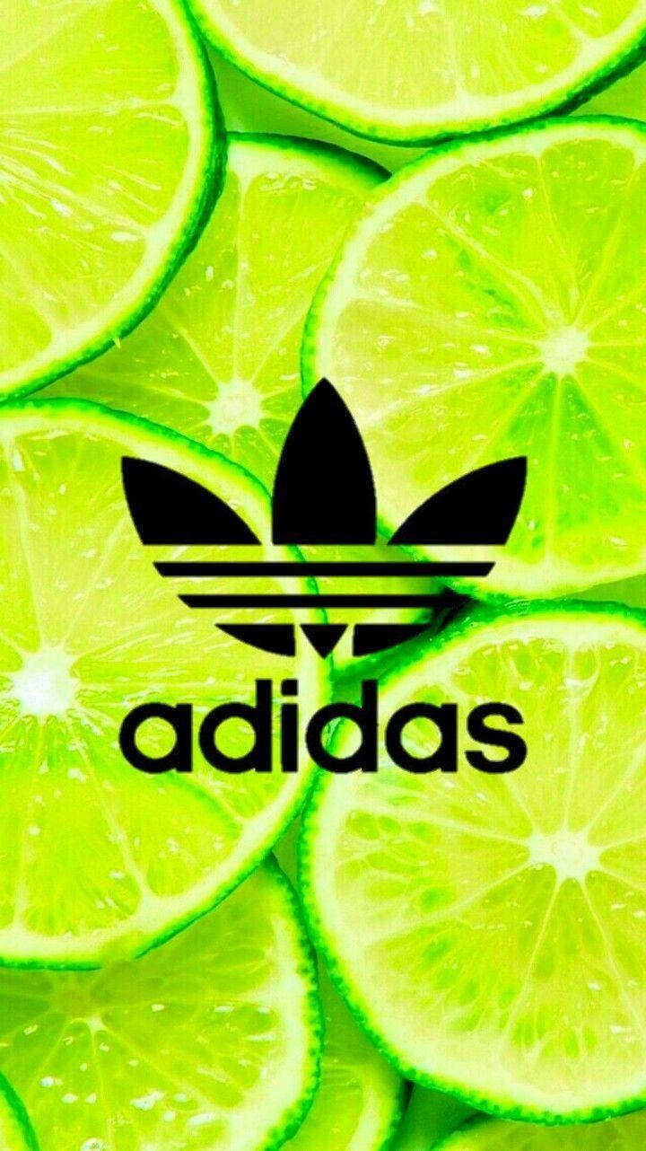 Cool Green Adidas Logo Wallpaper