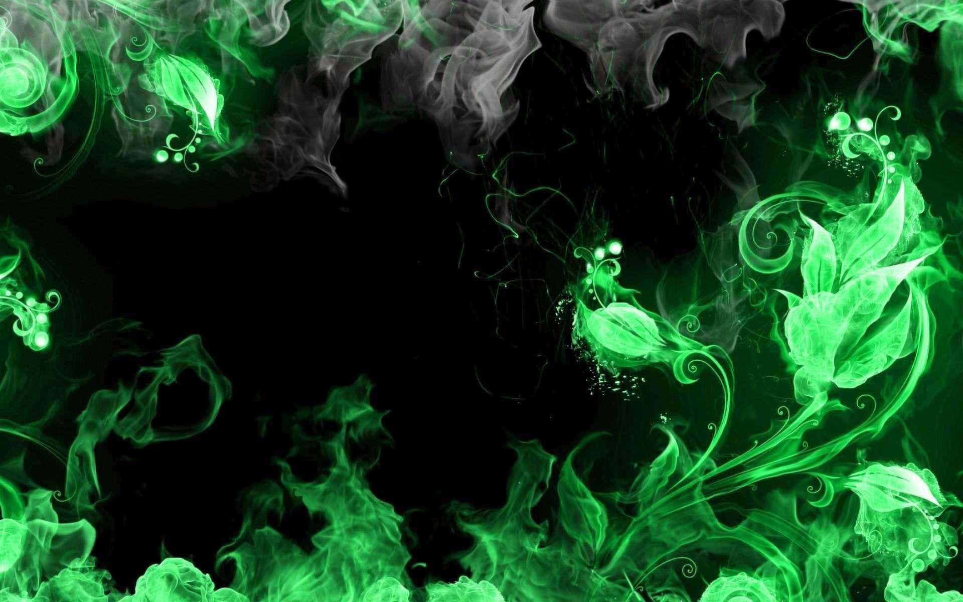 Green Smoke Wallpapers Hd