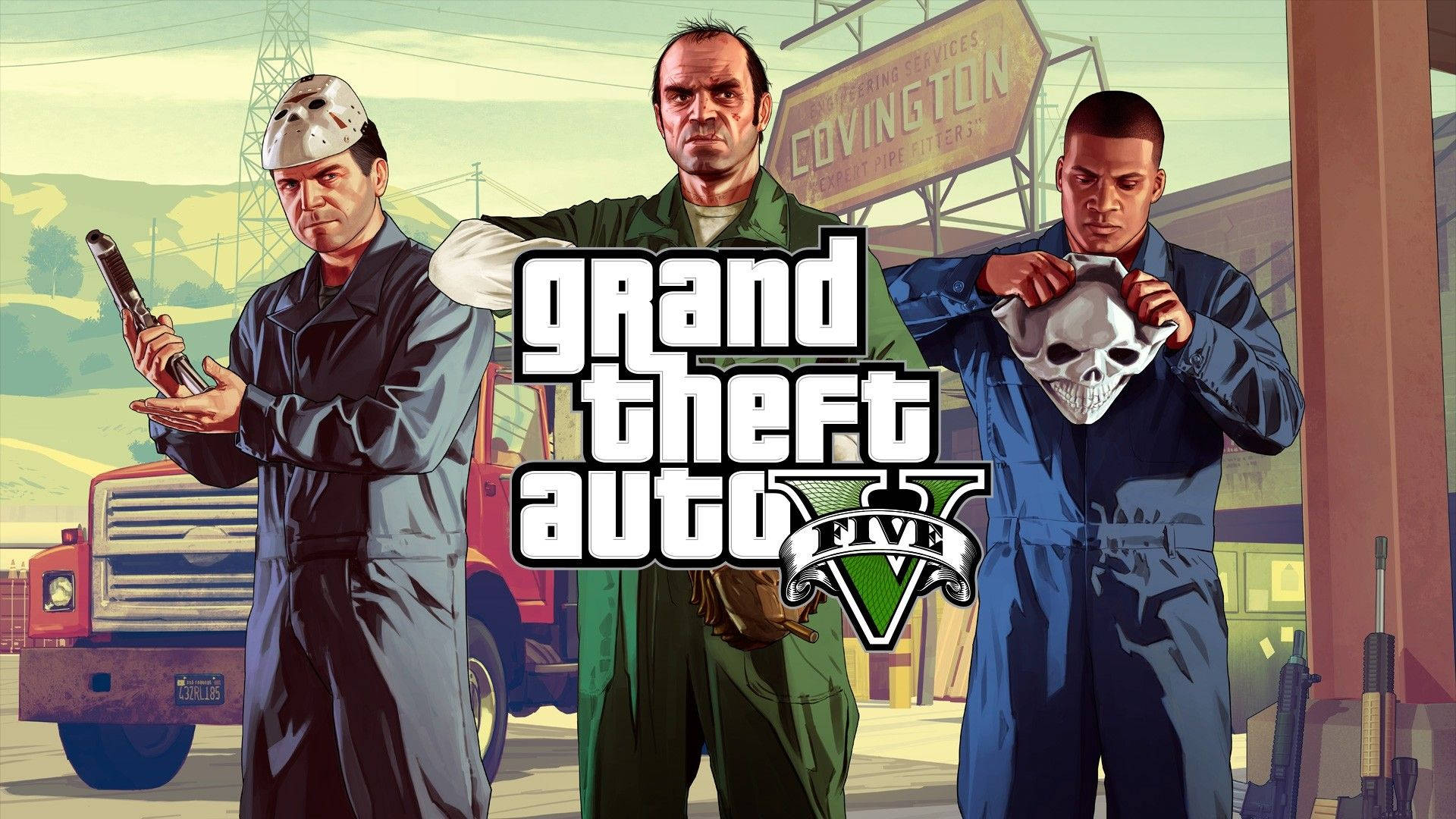 Live the life of a criminal in Grand Theft Auto 5! Wallpaper