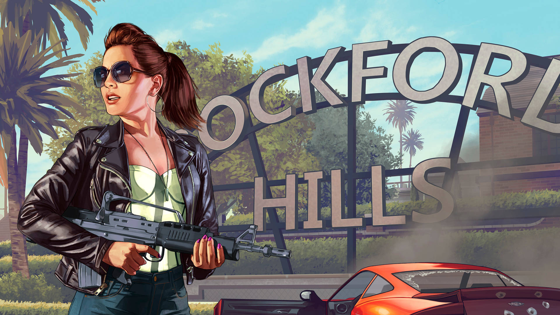 Live the life of a criminal in Grand Theft Auto 5 Wallpaper