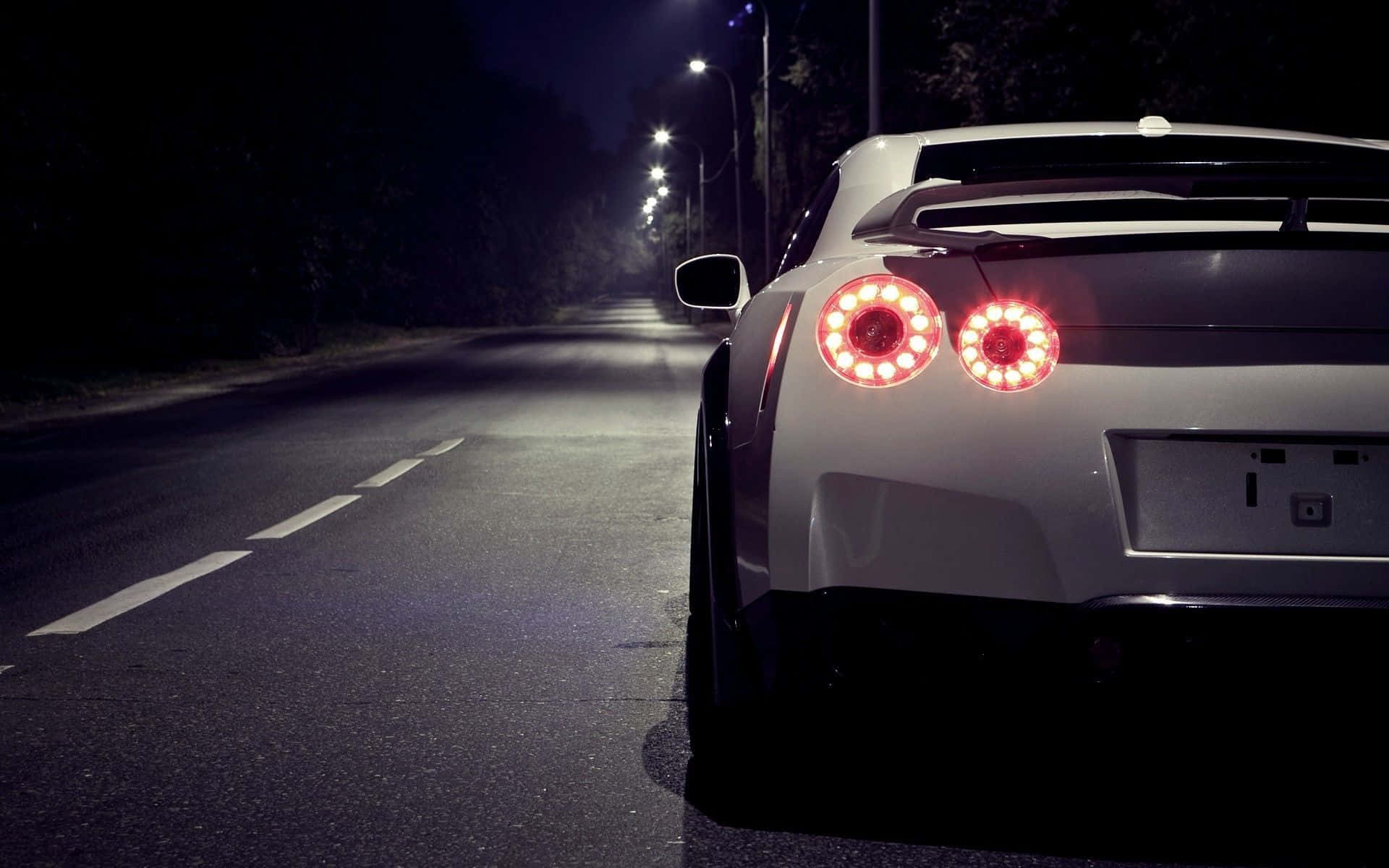 Get Cool&Stylish in the Nissan GTR Wallpaper