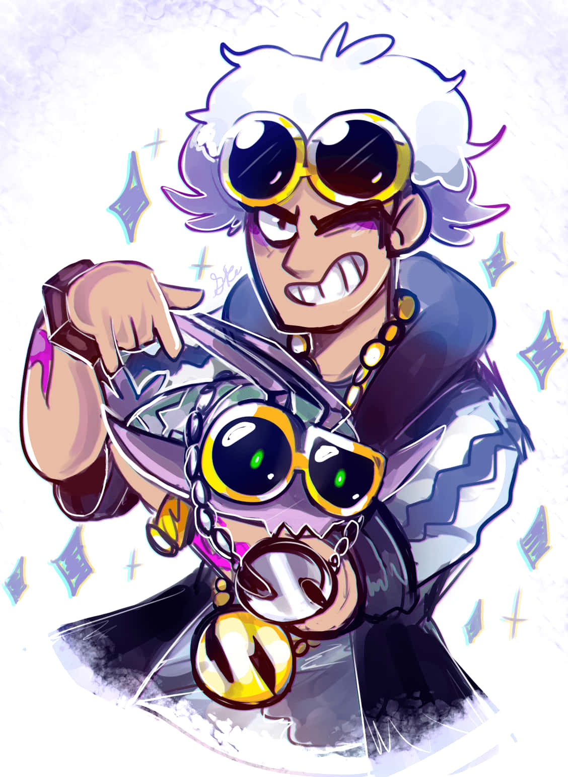 Cool Guy Guzma And Wimpod Wallpaper