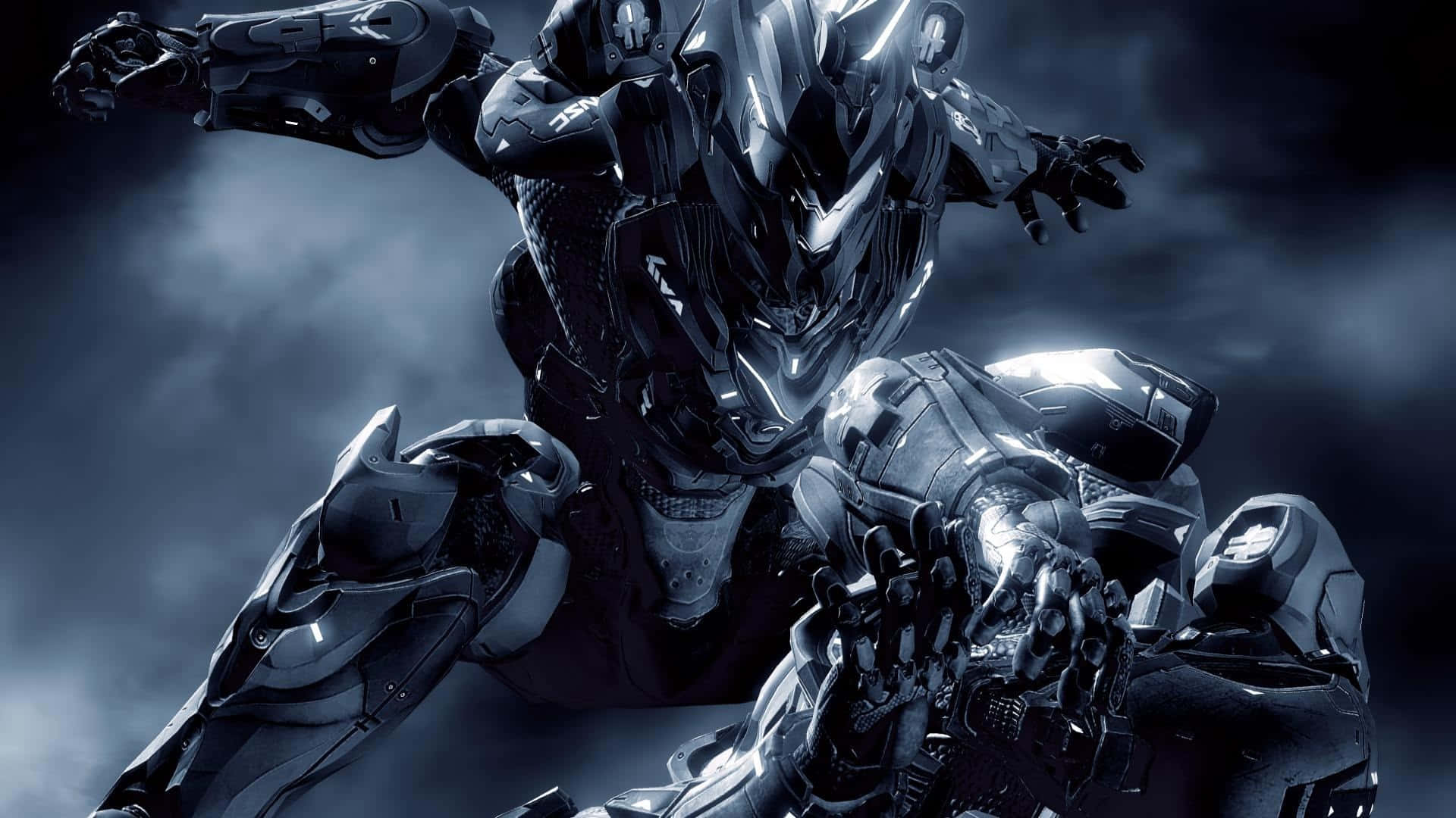 Cool Halo Battle Scene Wallpaper