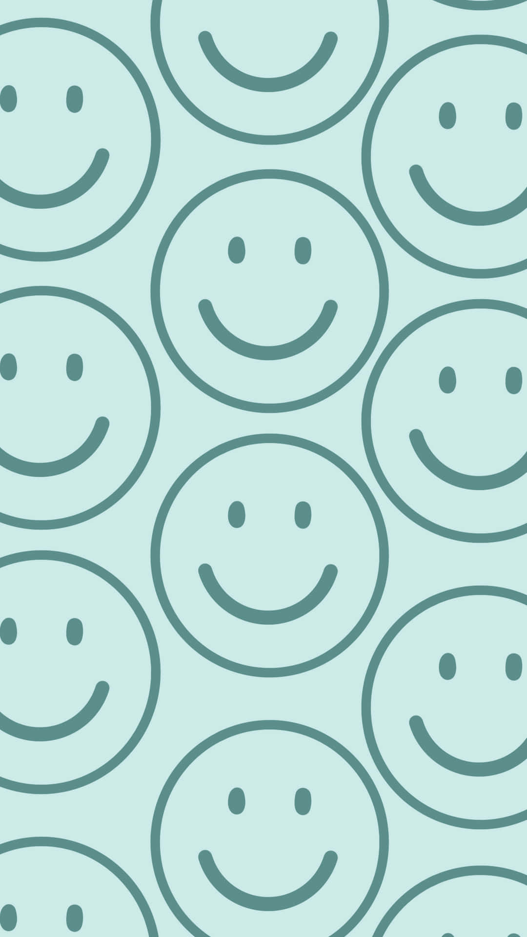 Bright Happy Smile Icon Wallpaper