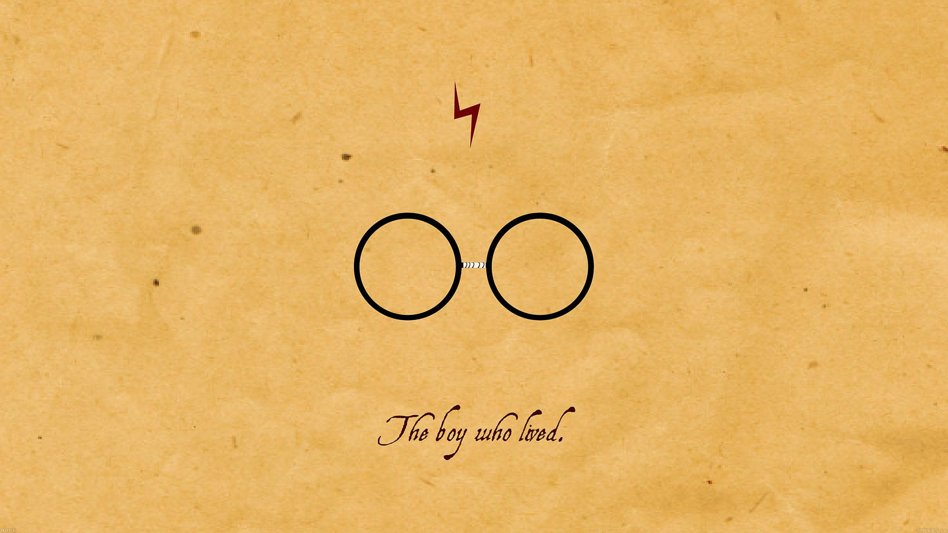 Cool Harry Potter Drengen som levede Scene Wallpaper