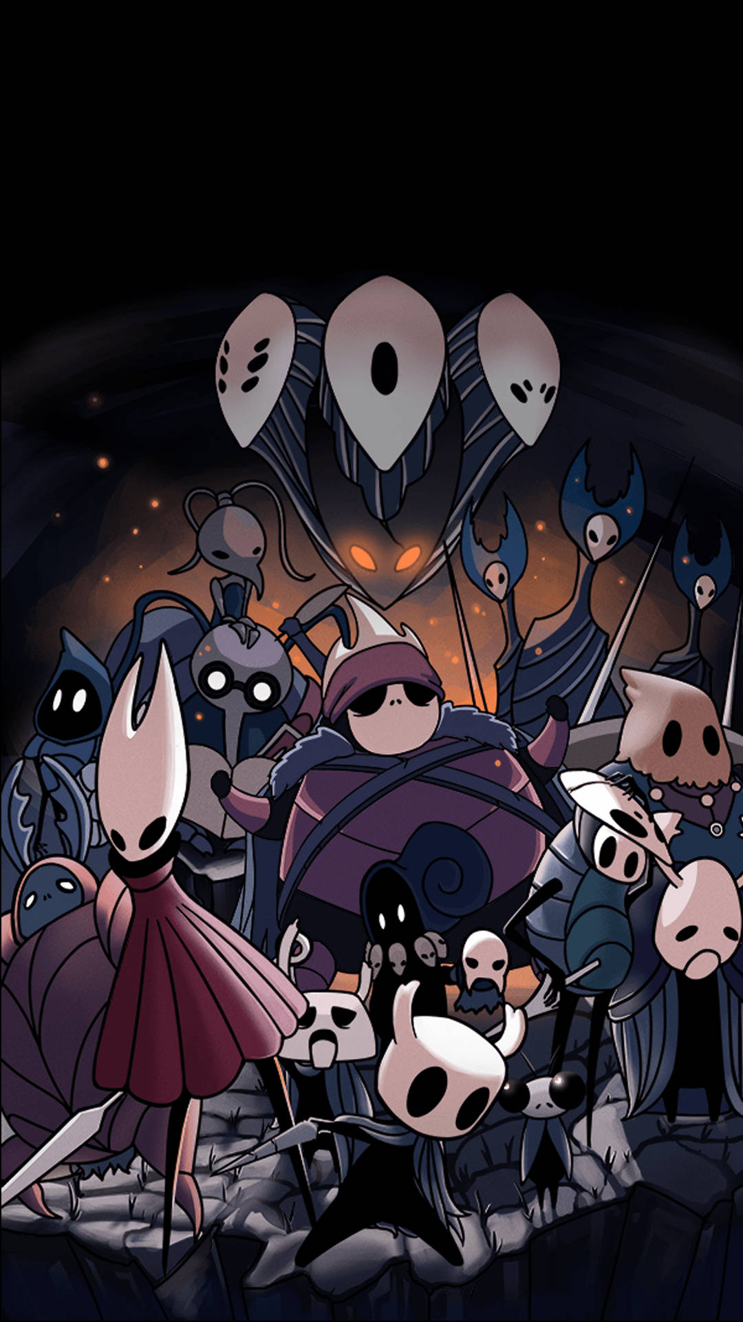 Cool Hd Characters Of Hollow Knight Wallpaper