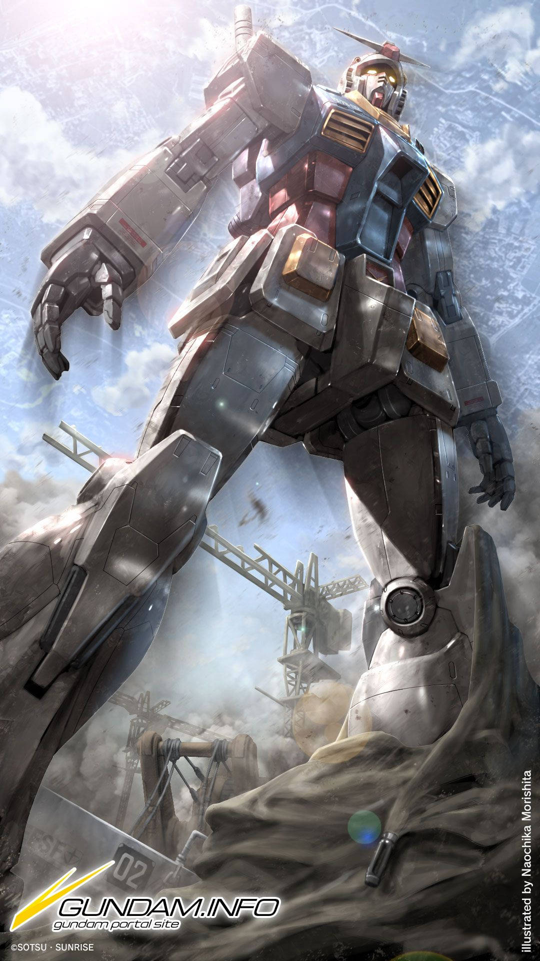 RX-78-2 Gundam Perfectly Balanced Mobile Fighter Wallpaper