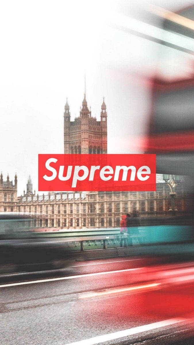 Get Lit ? With This Cool Hypebeast Supreme Look Wallpaper