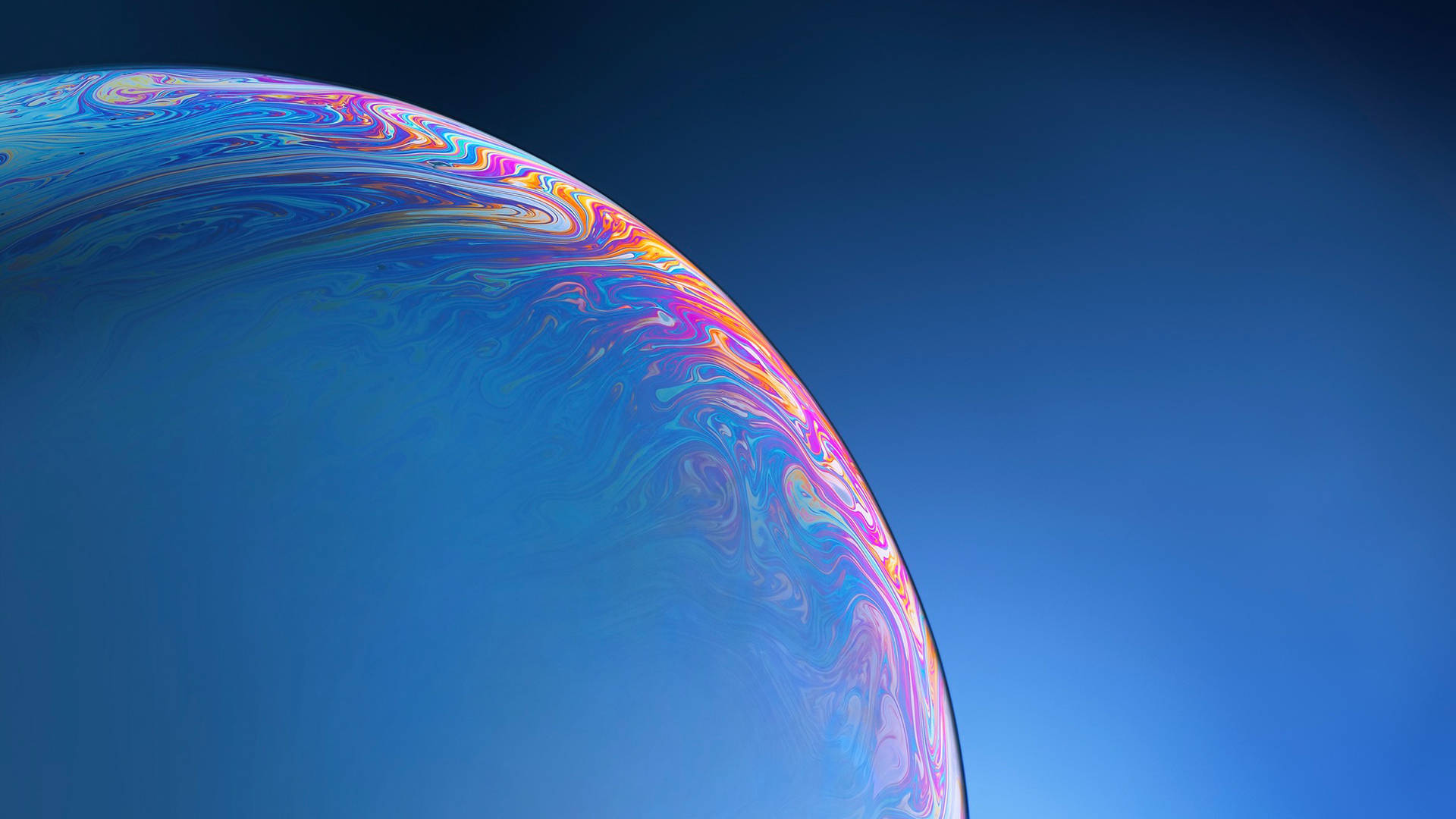 Cool IPhone Bubble Surface Wallpaper