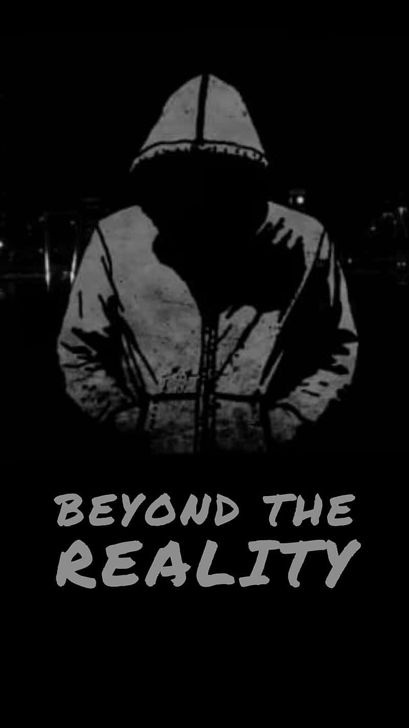 Beyond The Reality - A Man In A Hoodie Wallpaper