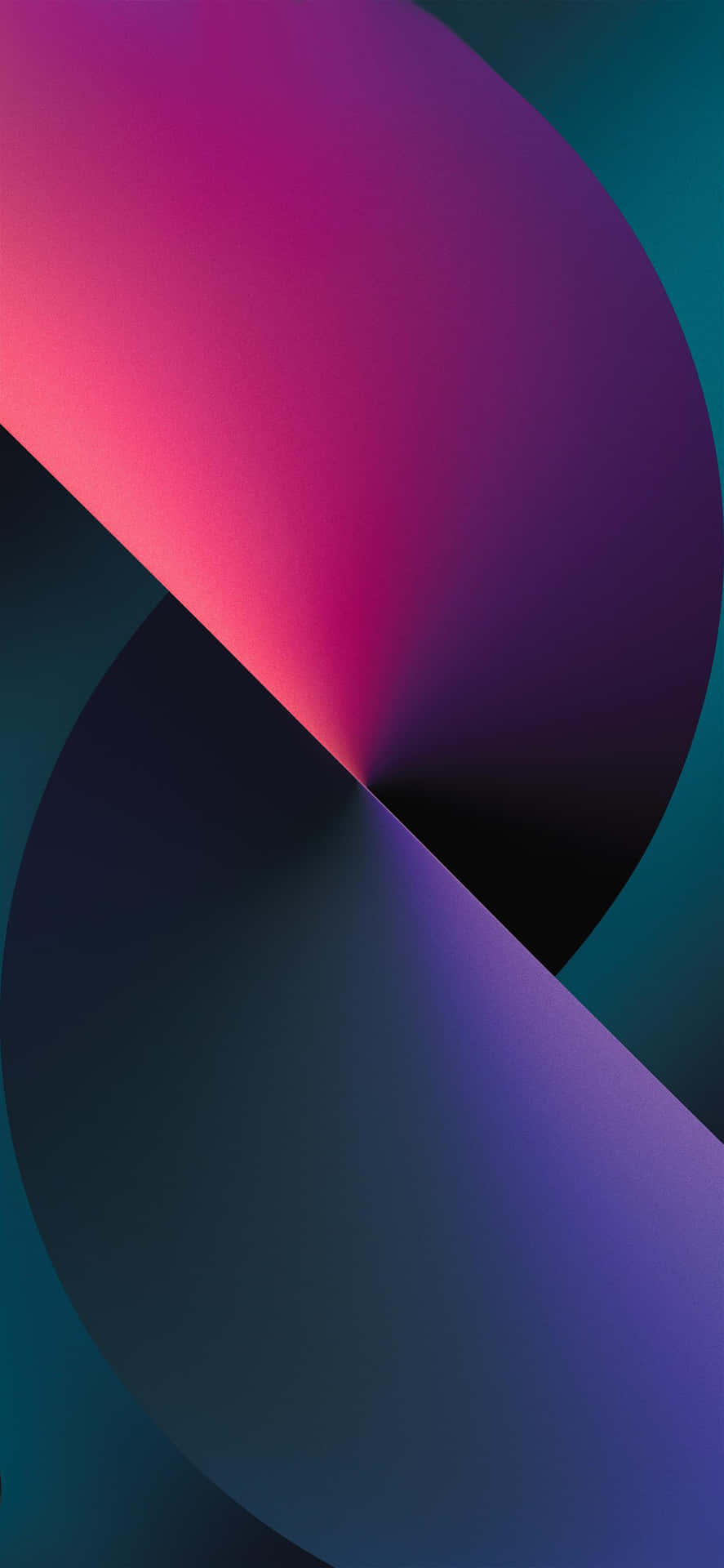 A Purple And Blue Abstract Design Wallpaper