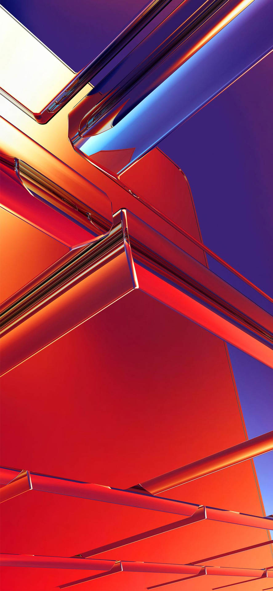 Cool Iphone Xs Max Abstract Structures Wallpaper