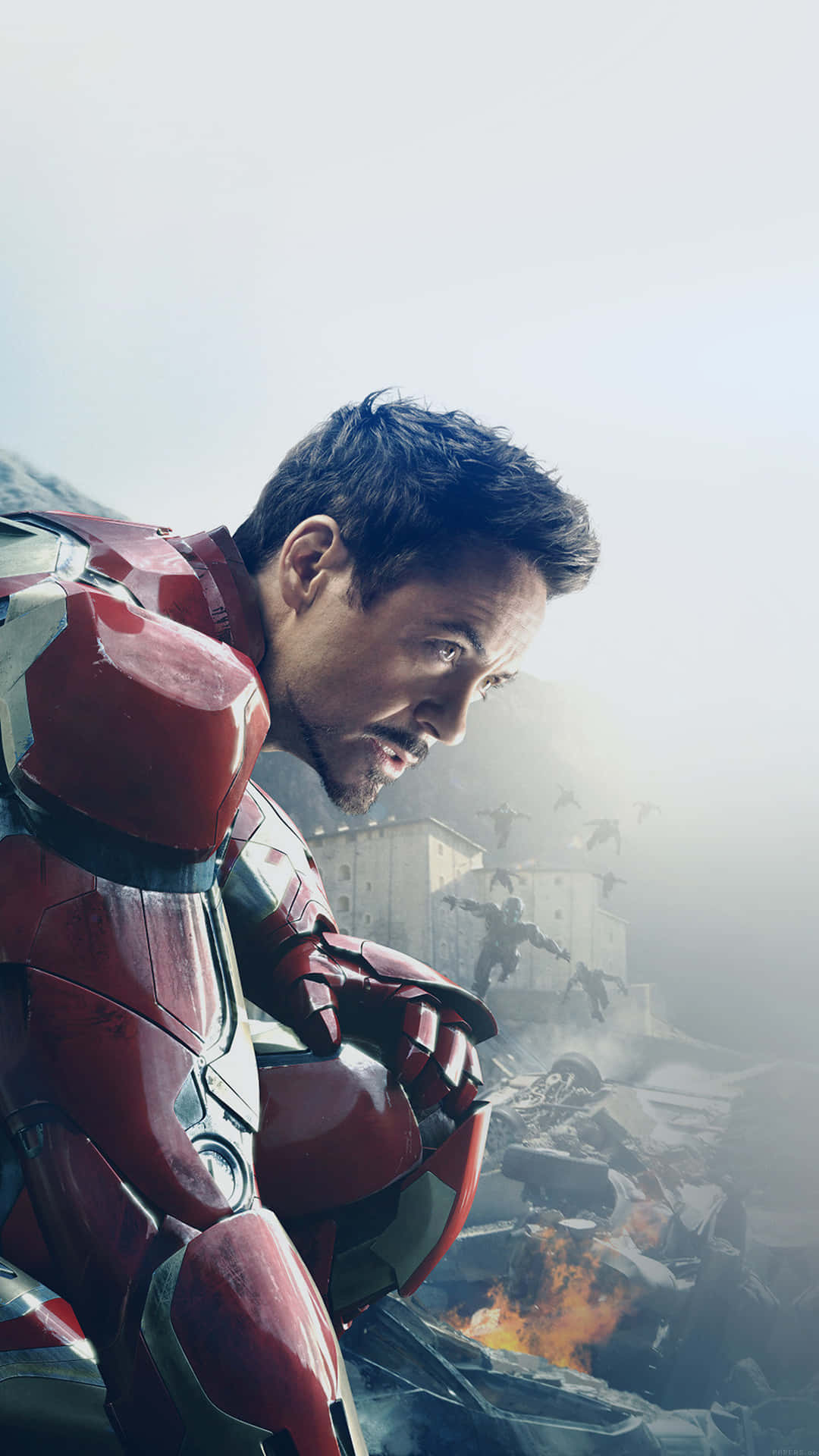 Cool Iron Man Tony Stark iPhone Tapet Wallpaper