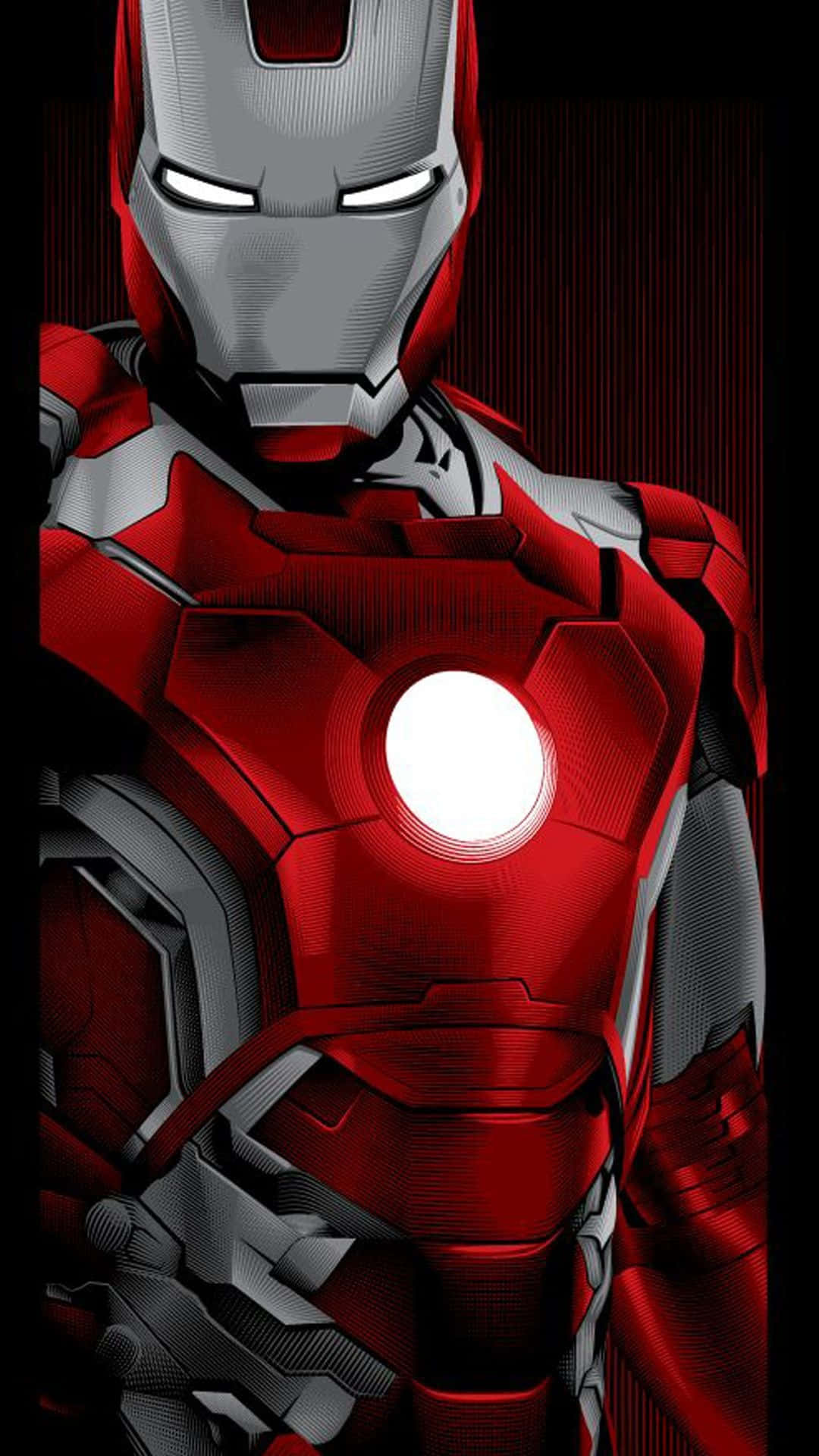 Cool Iron Man Energy Repulsor Iphone Wallpaper