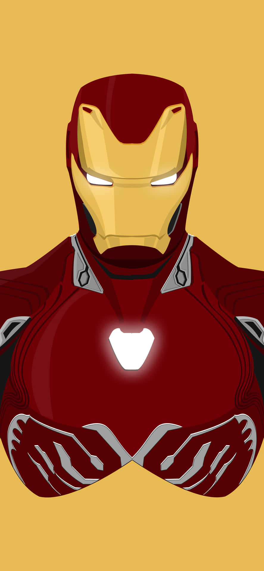 Wallpaperestetiskt Cool Iron Man Iphone Bakgrundsbild. Wallpaper