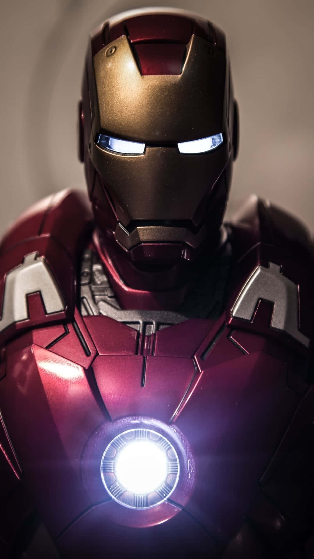 Vis din kærlighed til Iron Man med denne fantastiske Cool Iron Man Iphone tapet Wallpaper