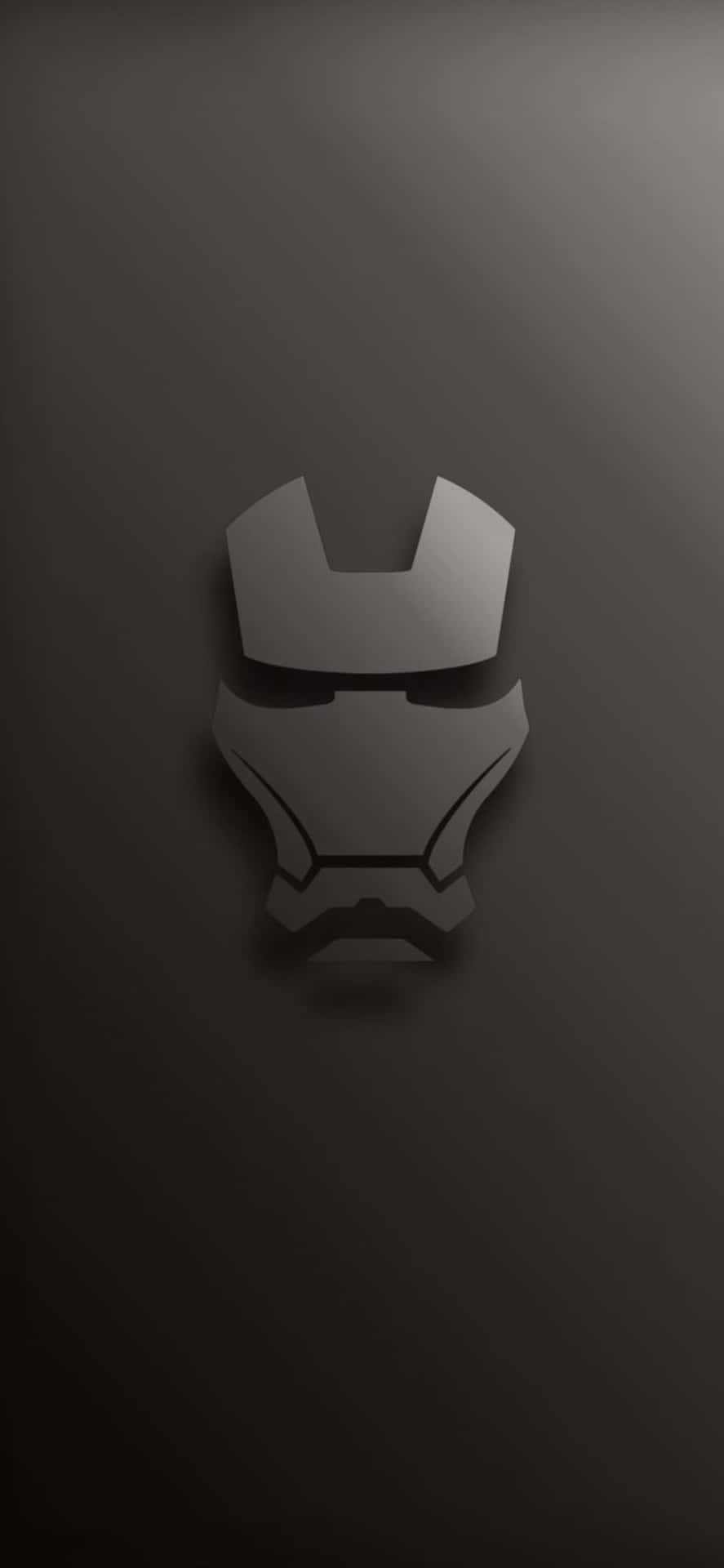 Cool Iron Man Logo iPhone Wallpaper