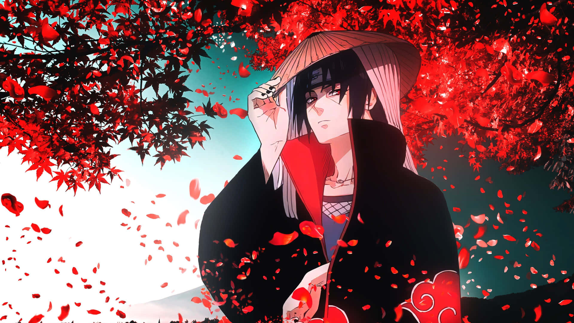 Cool Itachi in Action Wallpaper